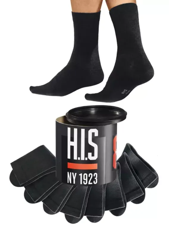Socken|H.I.S Socken Schwarz