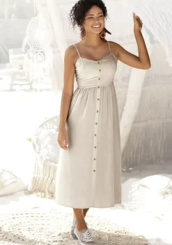 Strandkleider|LASCANA Sommerkleid Sand