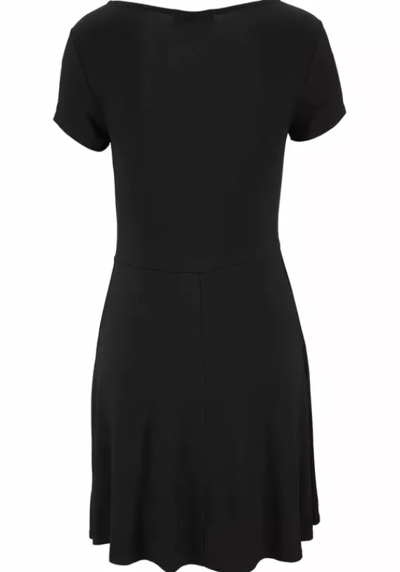 Kurze Kleider|LASCANA Sommerkleid Schwarz
