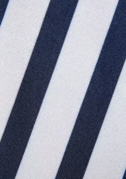 Kurze Kleider|LASCANA Sommerkleid Marine-Weis-Gestreift