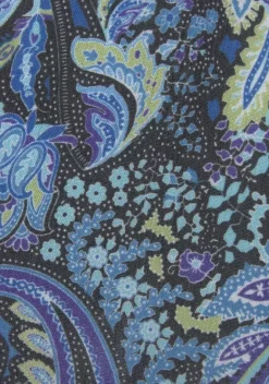 Kurze Kleider|LASCANA Sommerkleid Blau Bedruckt