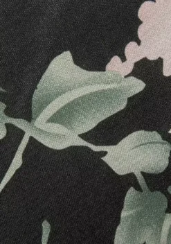 Rocke|Buffalo Sommerrock Schwarz-Rosa-Bedruckt