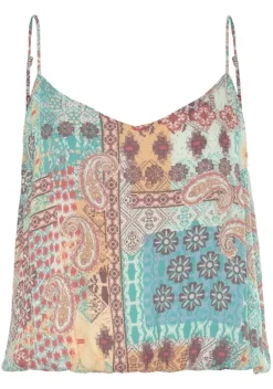 Strandmode|LASCANA Spaghettitop Bunt Bedruckt