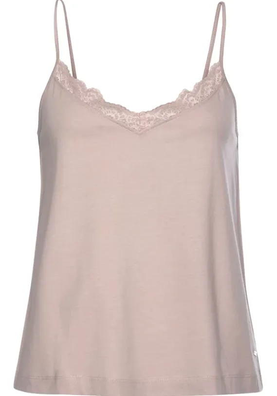 LASCANA Nachhaltige Nachtwasche<Spitzentop