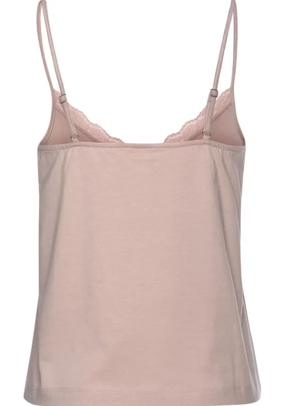 LASCANA Nachhaltige Nachtwasche<Spitzentop