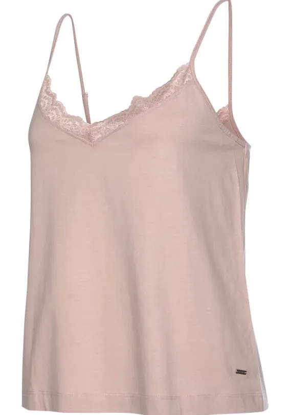 LASCANA Nachhaltige Nachtwasche<Spitzentop