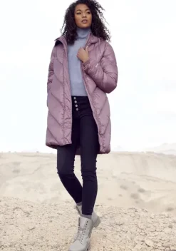 Jacken & Mantel|Bench. Steppmantel Mauve