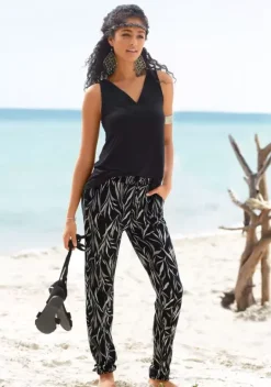 Lange Hosen|Buffalo Strandhose Bedruckt