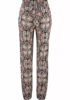 Lange Hosen|s.Oliver Strandhose Marine-Bedruckt