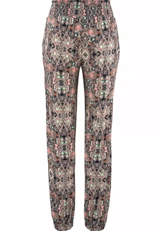 Lange Hosen|s.Oliver Strandhose Marine-Bedruckt