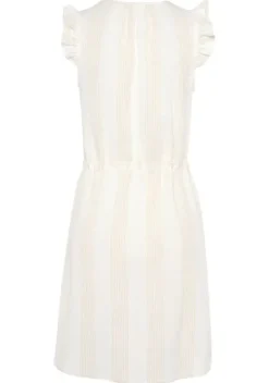 Kurze Kleider|LASCANA Strandkleid Creme-Sand