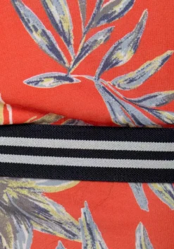 Kurze Kleider|LASCANA Strandkleid Rot-Bedruckt