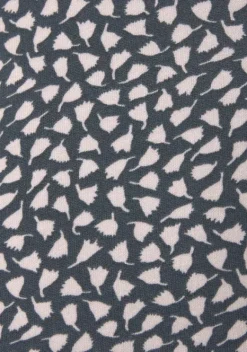 Kurze Kleider|s.Oliver Strandkleid Anthrazit-Rosa-Bedruckt