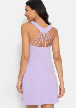 Kurze Kleider|LASCANA Strandkleid Flieder