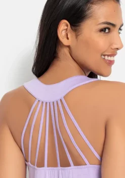 Kurze Kleider|LASCANA Strandkleid Flieder