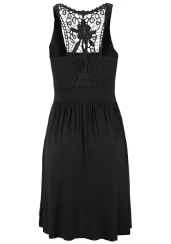 Kurze Kleider|LASCANA Strandkleid Schwarz