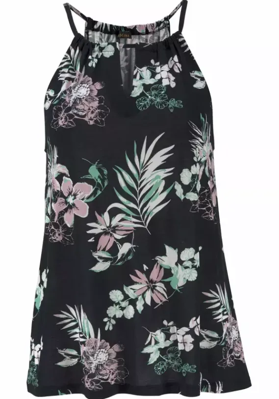 Damenshirts|LASCANA Strandtop Bedruckt