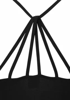 Damenshirts|Buffalo Strandtop Schwarz