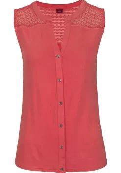 Damenshirts|s.Oliver Strandtop Koralle