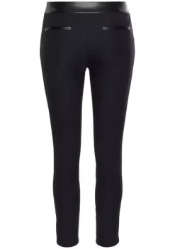 Lange Hosen|LASCANA Stretch-Hose Schwarz