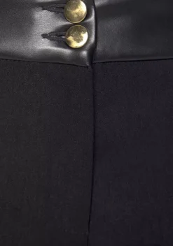 Lange Hosen|LASCANA Stretch-Hose Schwarz