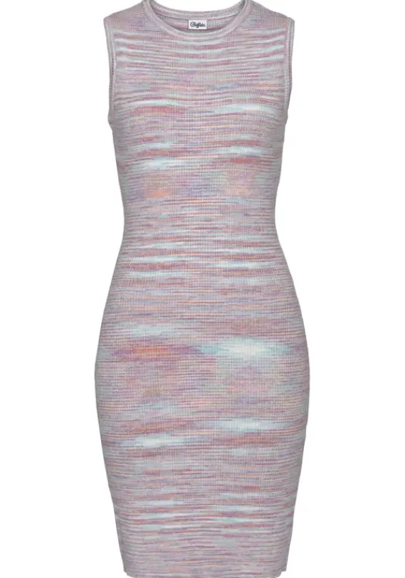 Kurze Kleider|Buffalo Strickkleid Multicolor