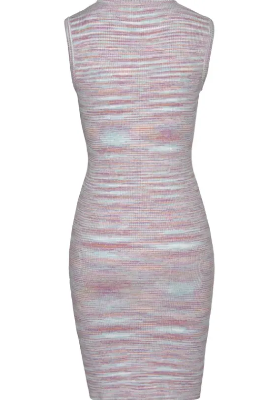 Kurze Kleider|Buffalo Strickkleid Multicolor