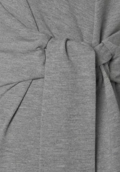 Kurze Kleider|LASCANA Strickkleid Dunkelgrau-Meliert