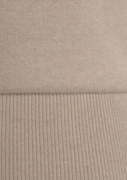 Kurze Kleider|LASCANA Strickkleid Beige