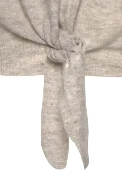 Pullover|LASCANA Strickpullover Beige-Meliert