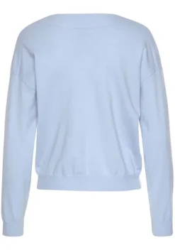 Pullover|Vivance Strickpullover Bleu