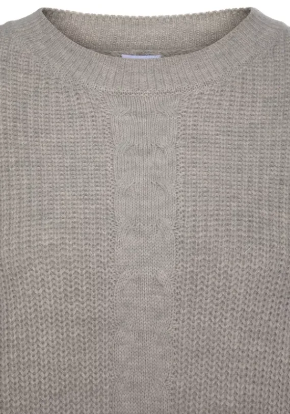 Pullover|LASCANA Strickpullover Sand-Meliert