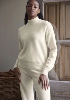 LASCANA Homewear-Oberteile<Strickpullover"-Loungepullover"