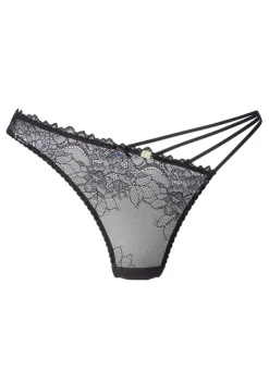 Reizwasche|JETTE String Schwarz-Blau