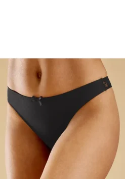 Strings|petite fleur String 2Xweis+1Xschwarz