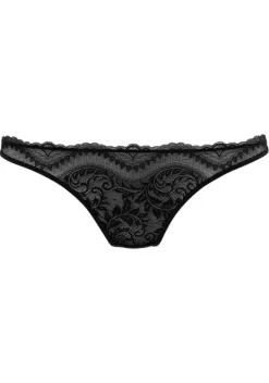 Strings|petite fleur gold String Schwarz