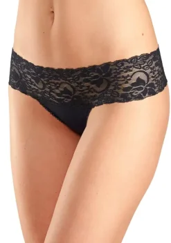 Nachhaltige Dessous & Wasche|Vivance active String Schwarz