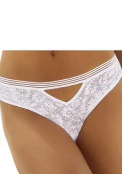 Dessous|LASCANA String Weis