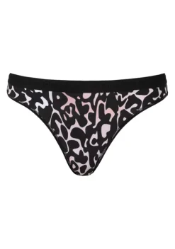 Nachhaltige Dessous & Wasche|Buffalo String Schwarz, Rosa