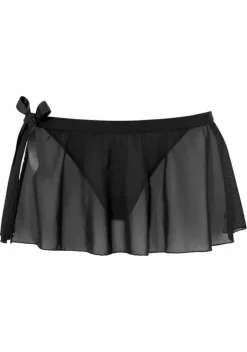 Strings|petite fleur gold Stringrock Schwarz