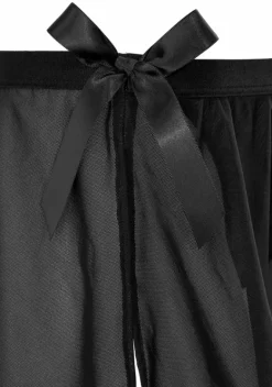 Strings|petite fleur gold Stringrock Schwarz