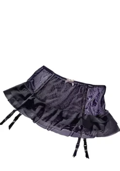 Strings|petite fleur gold Stringrock Schwarz