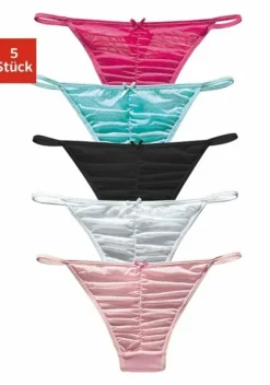 Strings|Vivance Stringtanga Pink, Weis, Turkis, Rosa, Schwarz