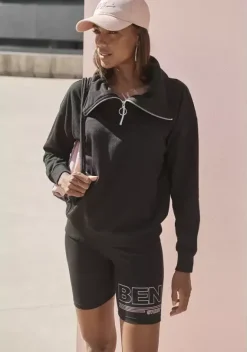 Homewear-Oberteile|Bench. Sweater Schwarz