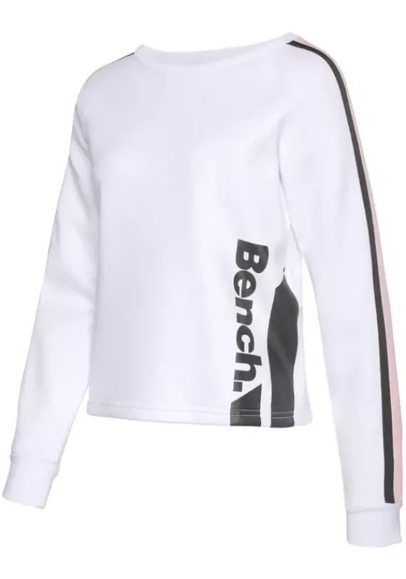 Homewear-Oberteile|Bench. Sweater Weis