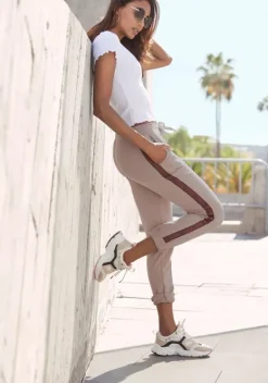 Lange Hosen|Bench. Sweathose Mauve