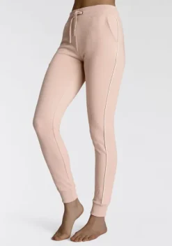 Lange Hosen|H.I.S Sweathose Salmon