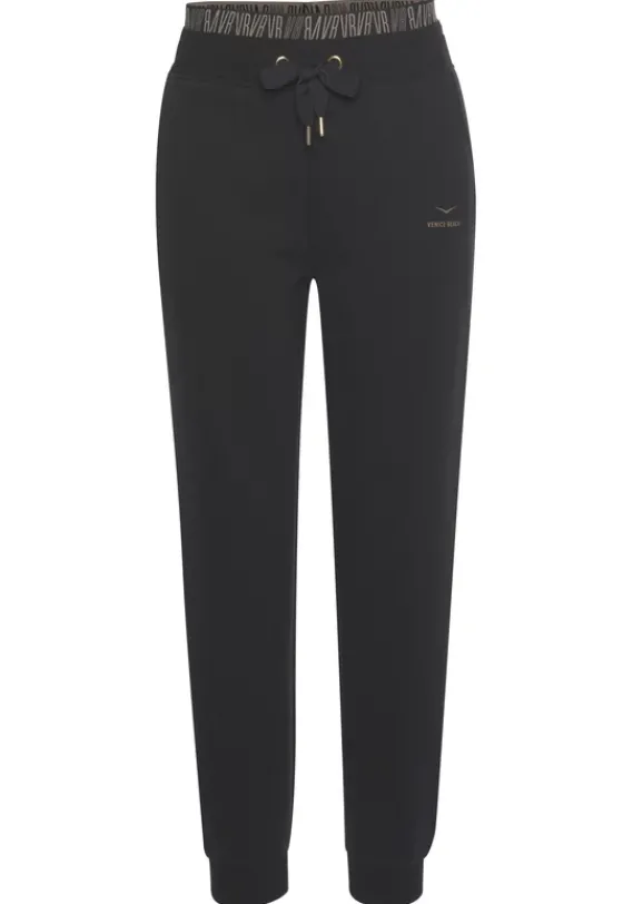 Lange Hosen|Venice Beach Sweathose Schwarz