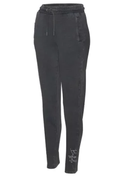 Lange Hosen|Buffalo Sweathose Schwarz