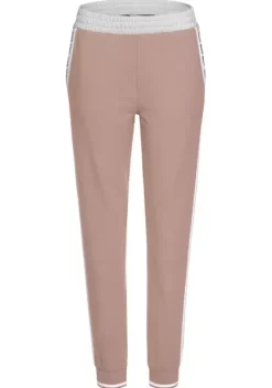 Lange Hosen|Bench. Sweathose Mauve-Weis